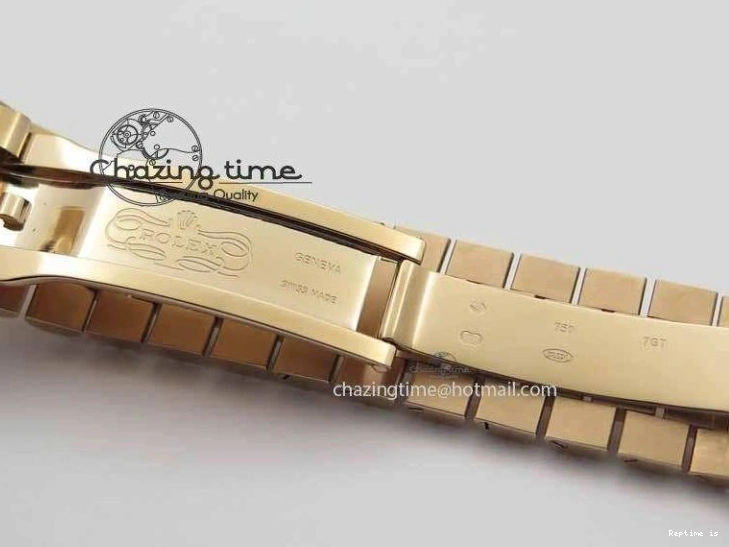 1226 Sophisticated Day-Date 40mm 228239 RG Noob 1:1 Best Edition Brown Roman Dial On RG President Bracelet A 3707